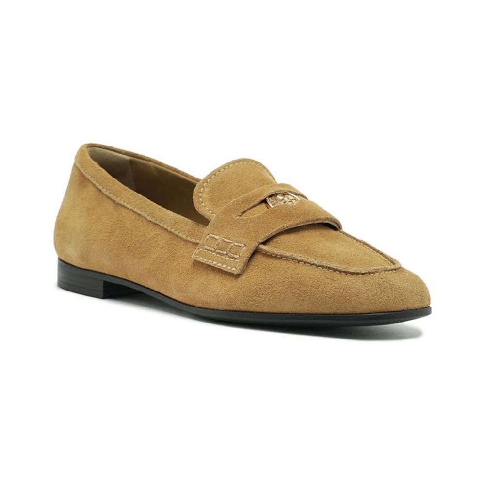 Arezzo Logan Suede Loafer, Brown